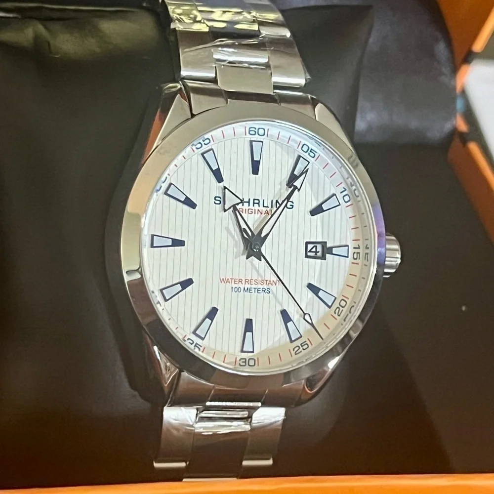 Stuhrling Symphony Original Date Designer Luxury Watch